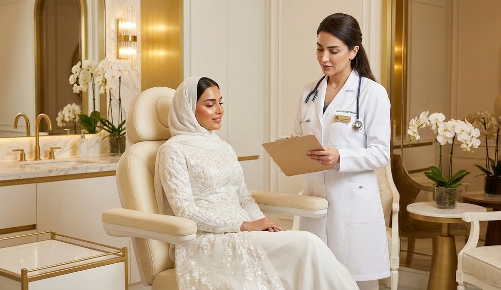 Dubai bridal beauty treatment consultation at Rere Polyclinic Dubai