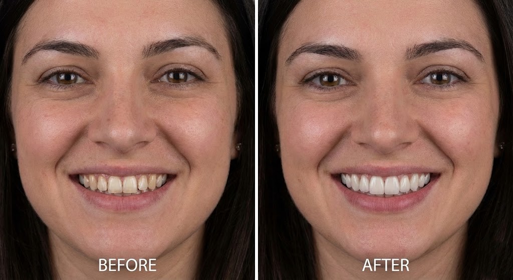 Veneer transformation